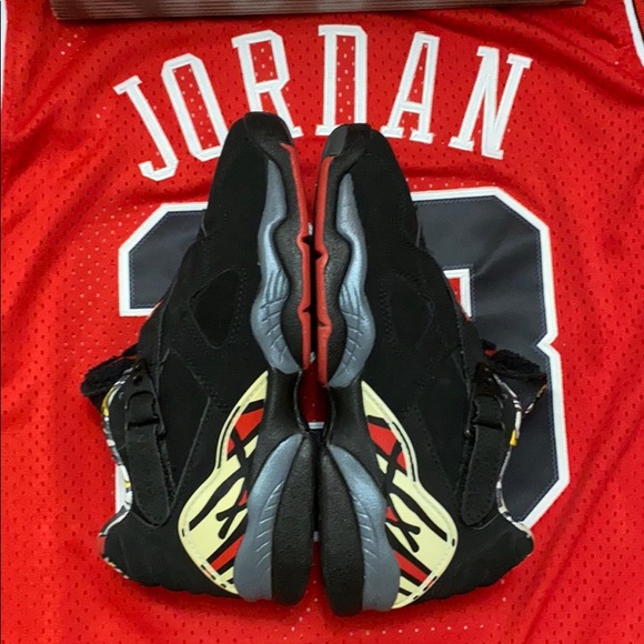 🔥 ‘RARE’ Air Jordan 8 Retro Low GS ‘Playoff’🔥💎 - Picture 14 of 16